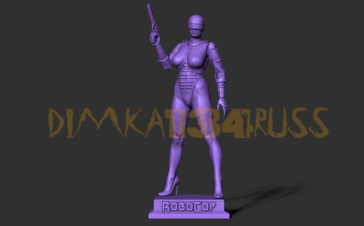 robocop 3D print model_15