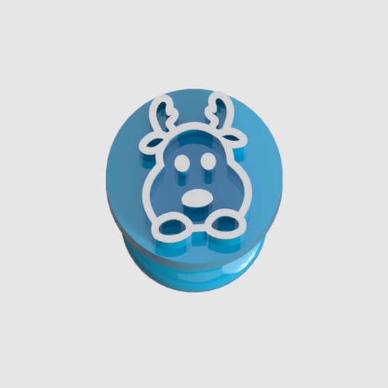 marker stamps for brigadeiros and sweets - Christmas 3D print model_3