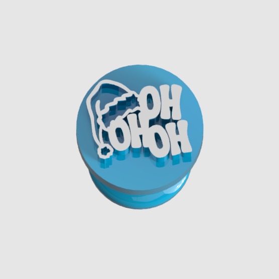 marker stamps for brigadeiros and sweets - Christmas 3D print model_1