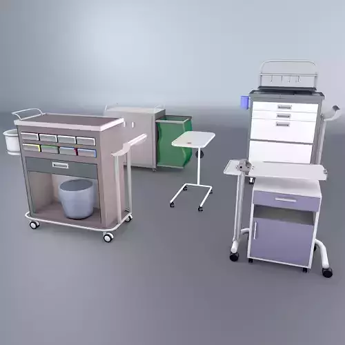 Hospital Trolleys Bundle 