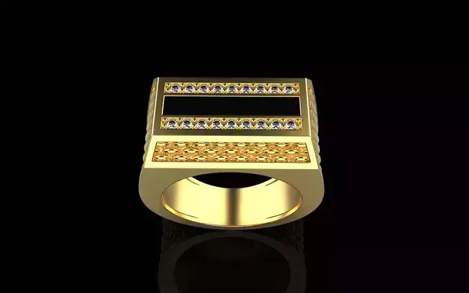 Signet ring model 1023