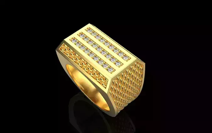 Signet ring model 1022