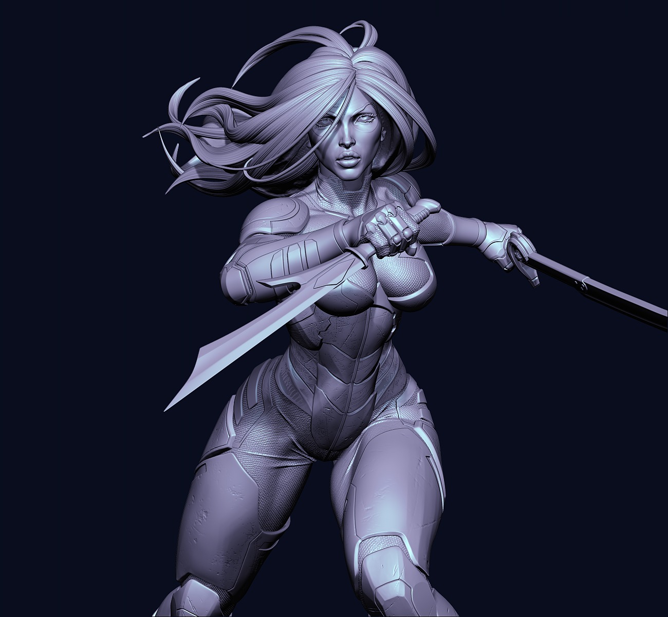 Gamora with NSFW 3D print model_19