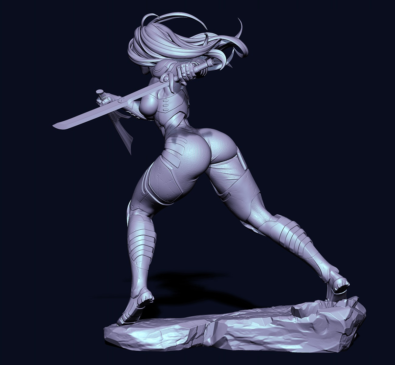 Gamora with NSFW 3D print model_16