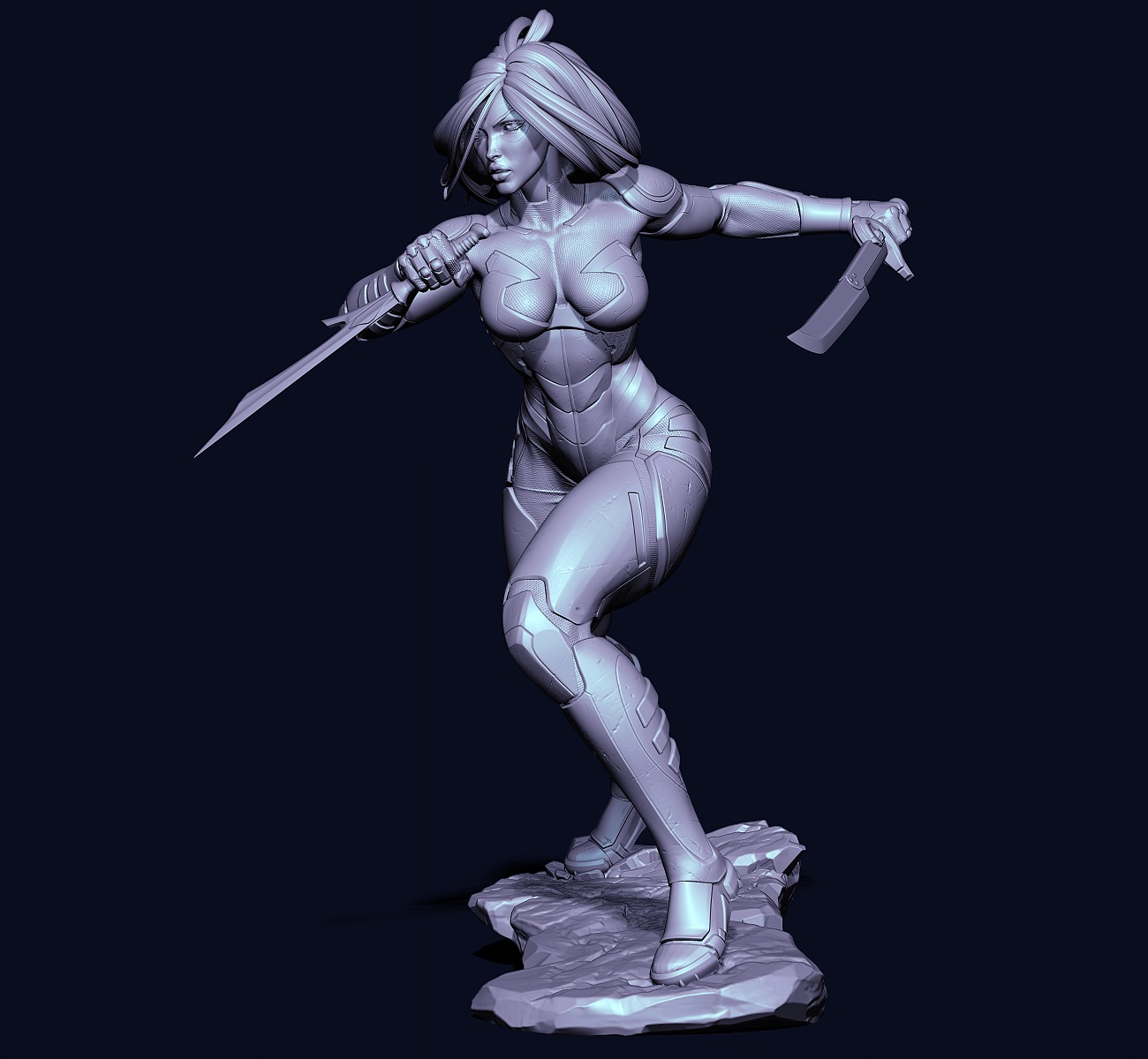 Gamora with NSFW 3D print model_18