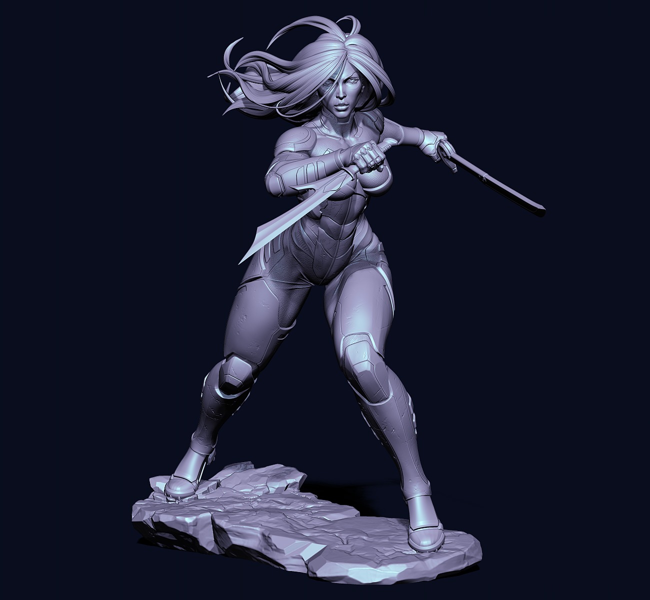 Gamora with NSFW 3D print model_11