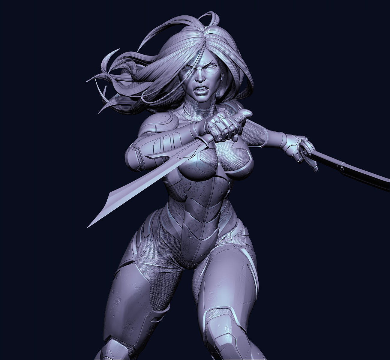 Gamora with NSFW 3D print model_20