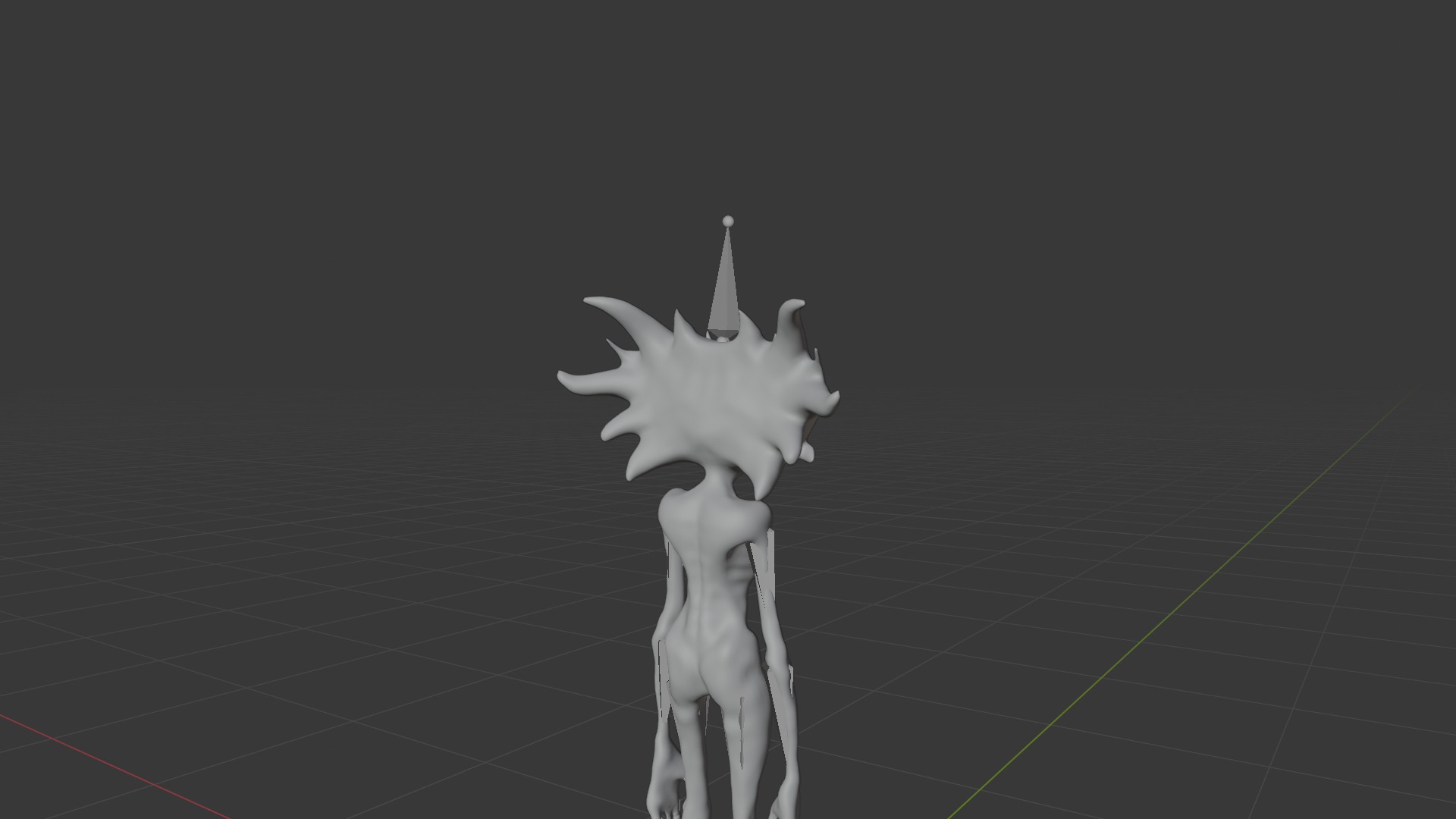 Surreal Alien Creature - Game-Optimized Low-poly 3D model_7