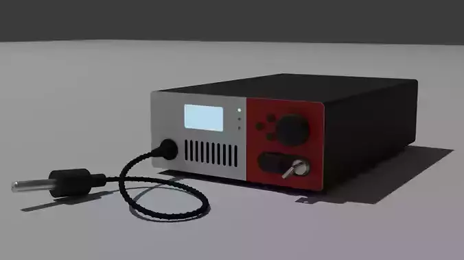 Supercontinuum Light Source 3D Model