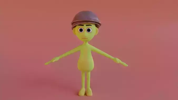 Ash- cartoon Character