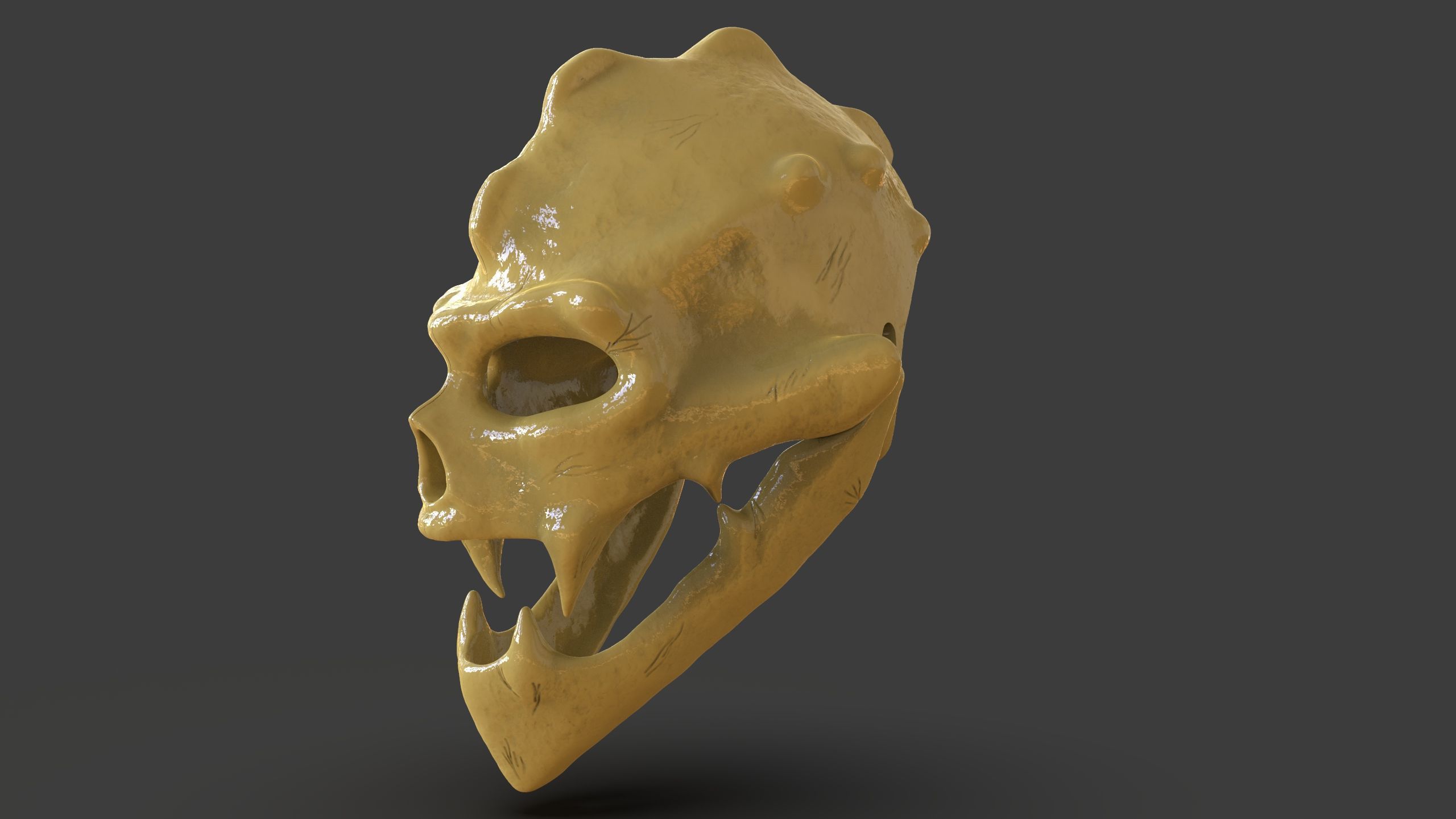 Renegade Skull Helmet Mask 3D print model_2