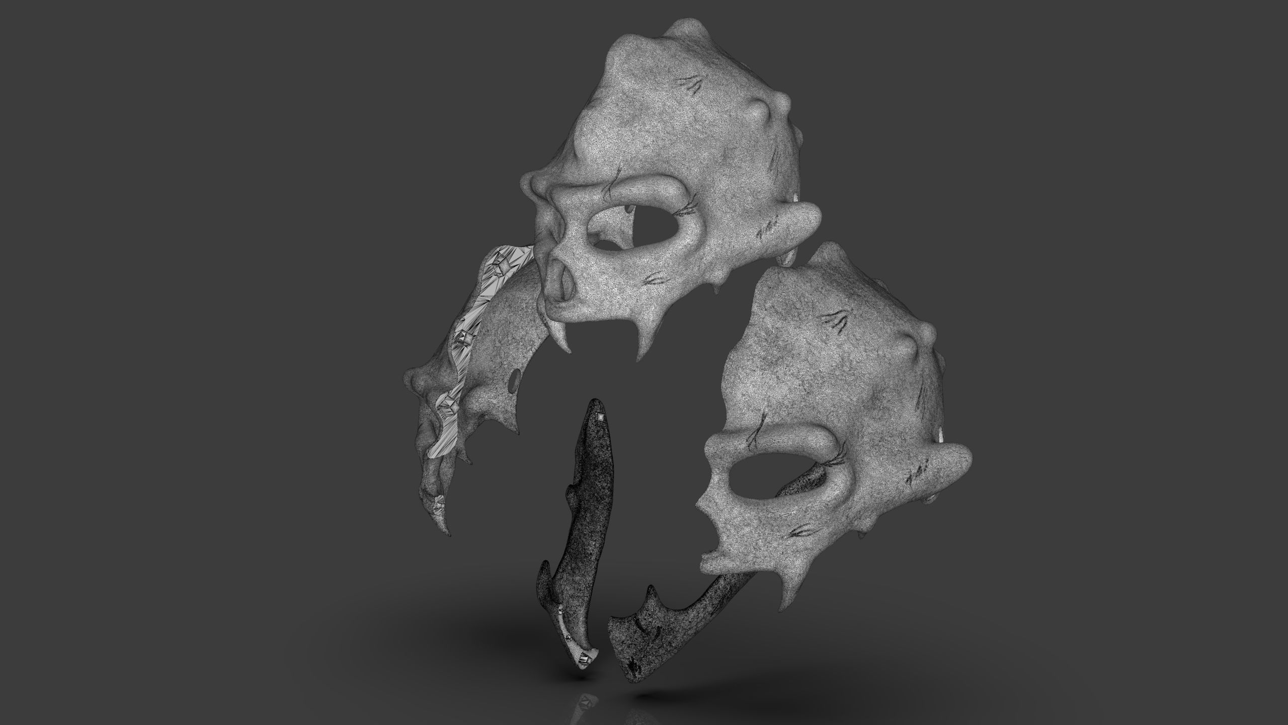 Renegade Skull Helmet Mask 3D print model_23