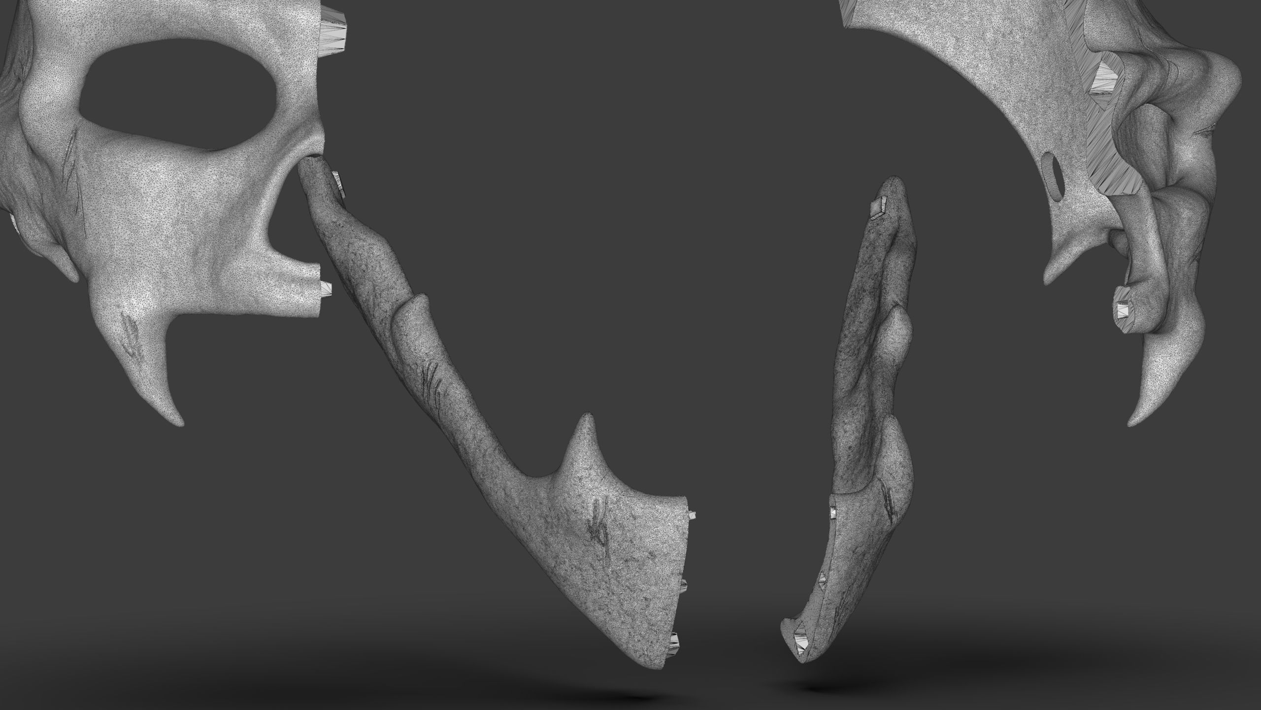 Renegade Skull Helmet Mask 3D print model_26