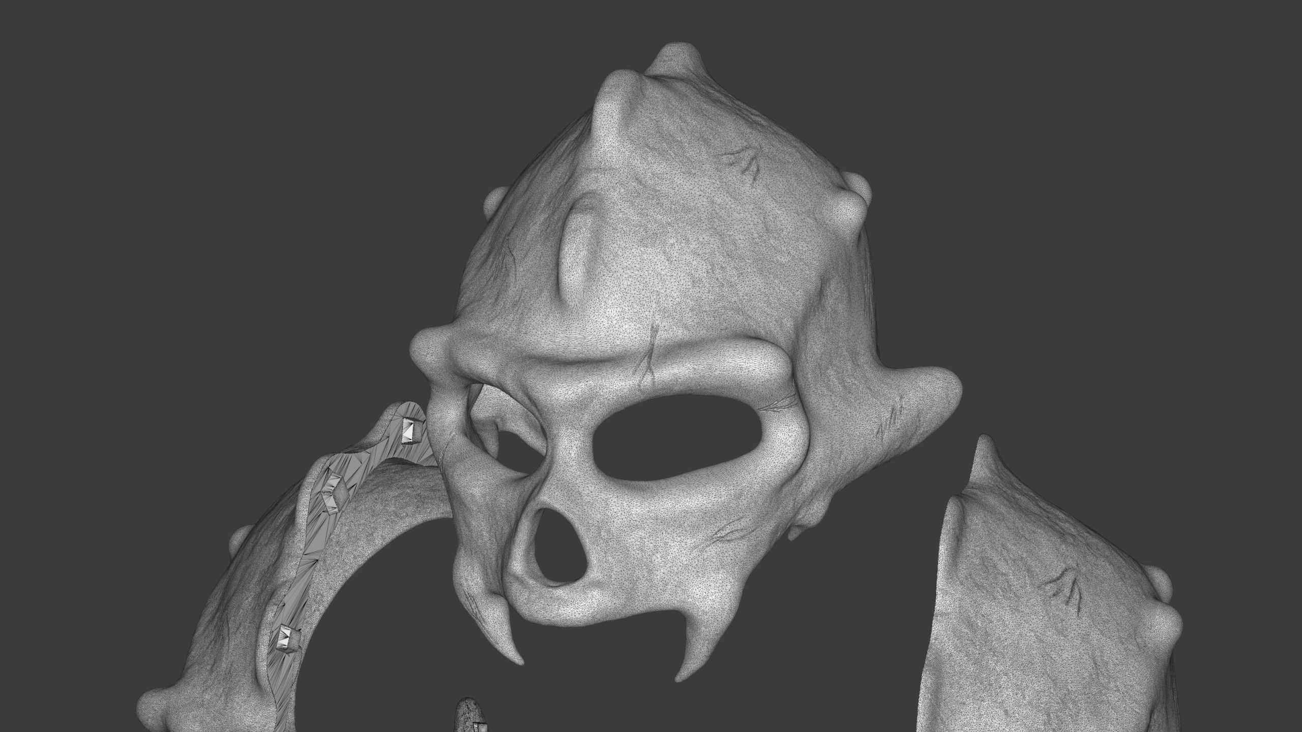 Renegade Skull Helmet Mask 3D print model_24