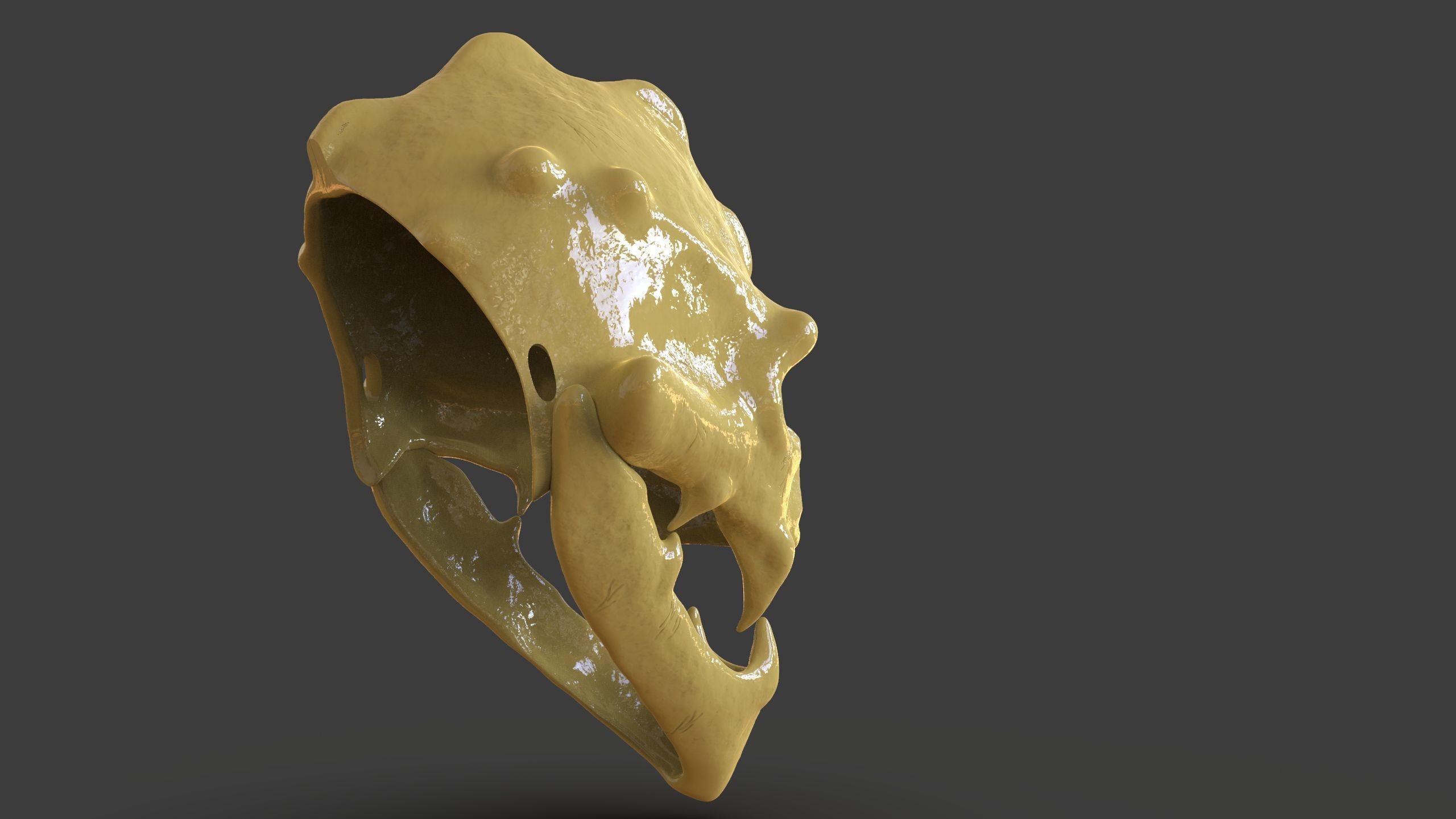 Renegade Skull Helmet Mask 3D print model_6