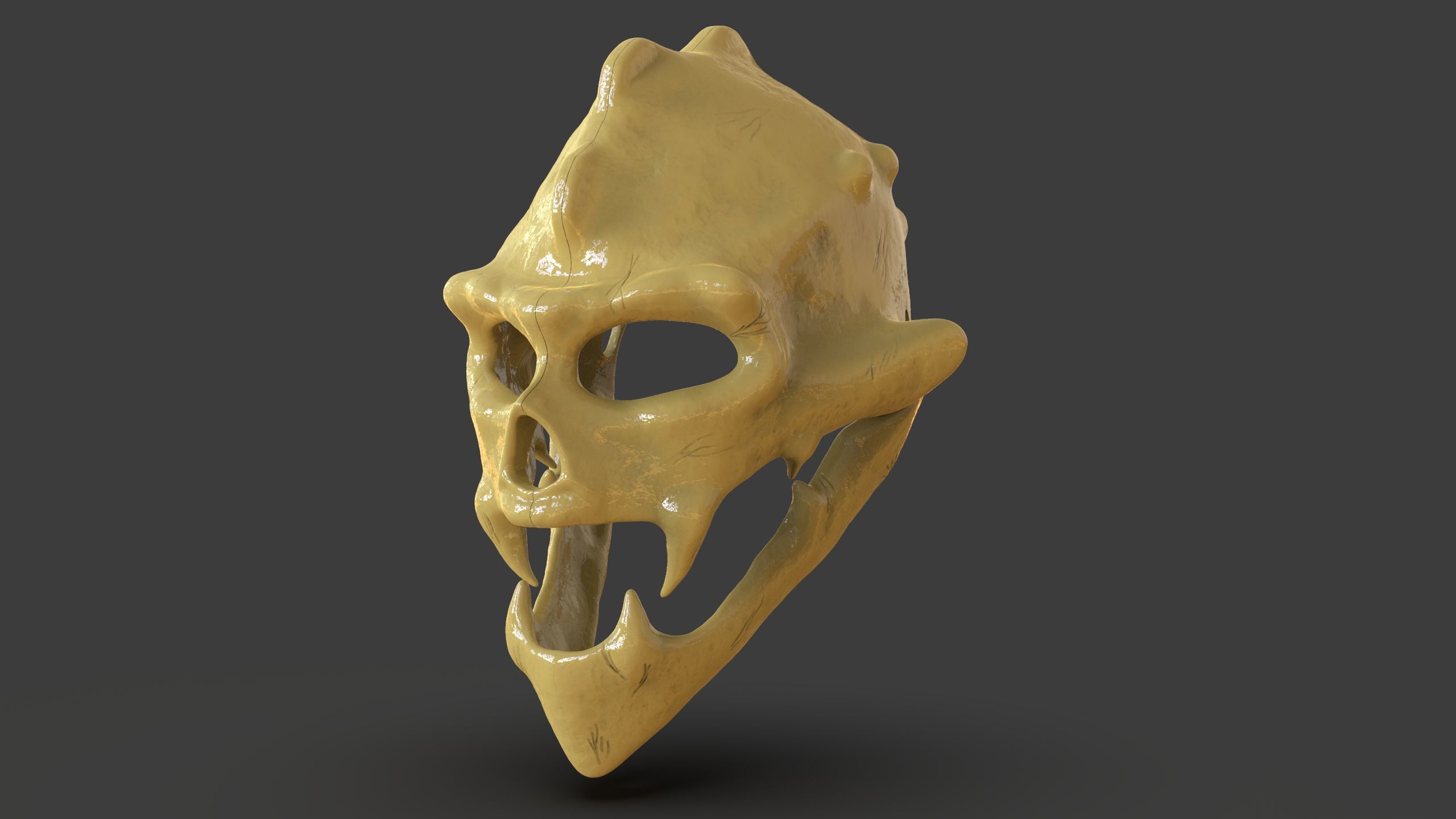 Renegade Skull Helmet Mask 3D print model_1