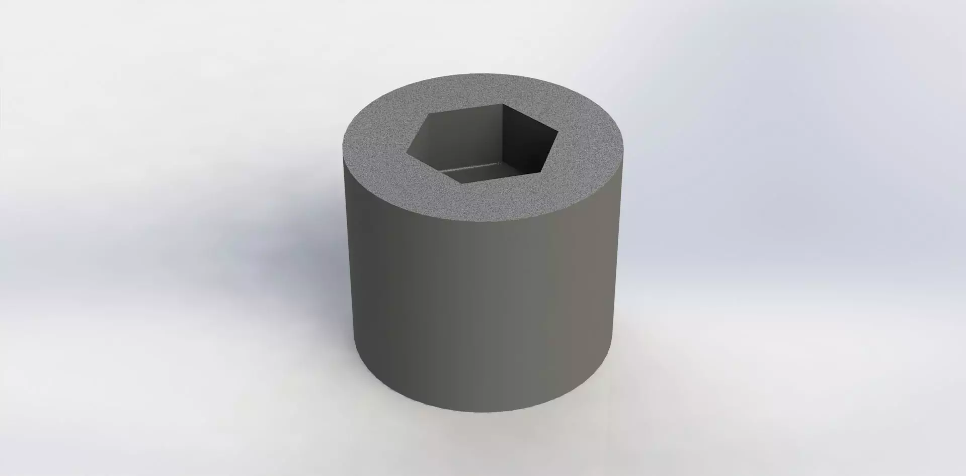 Soquete Grande 38mm x 1 pol Big Socket 3D model_0