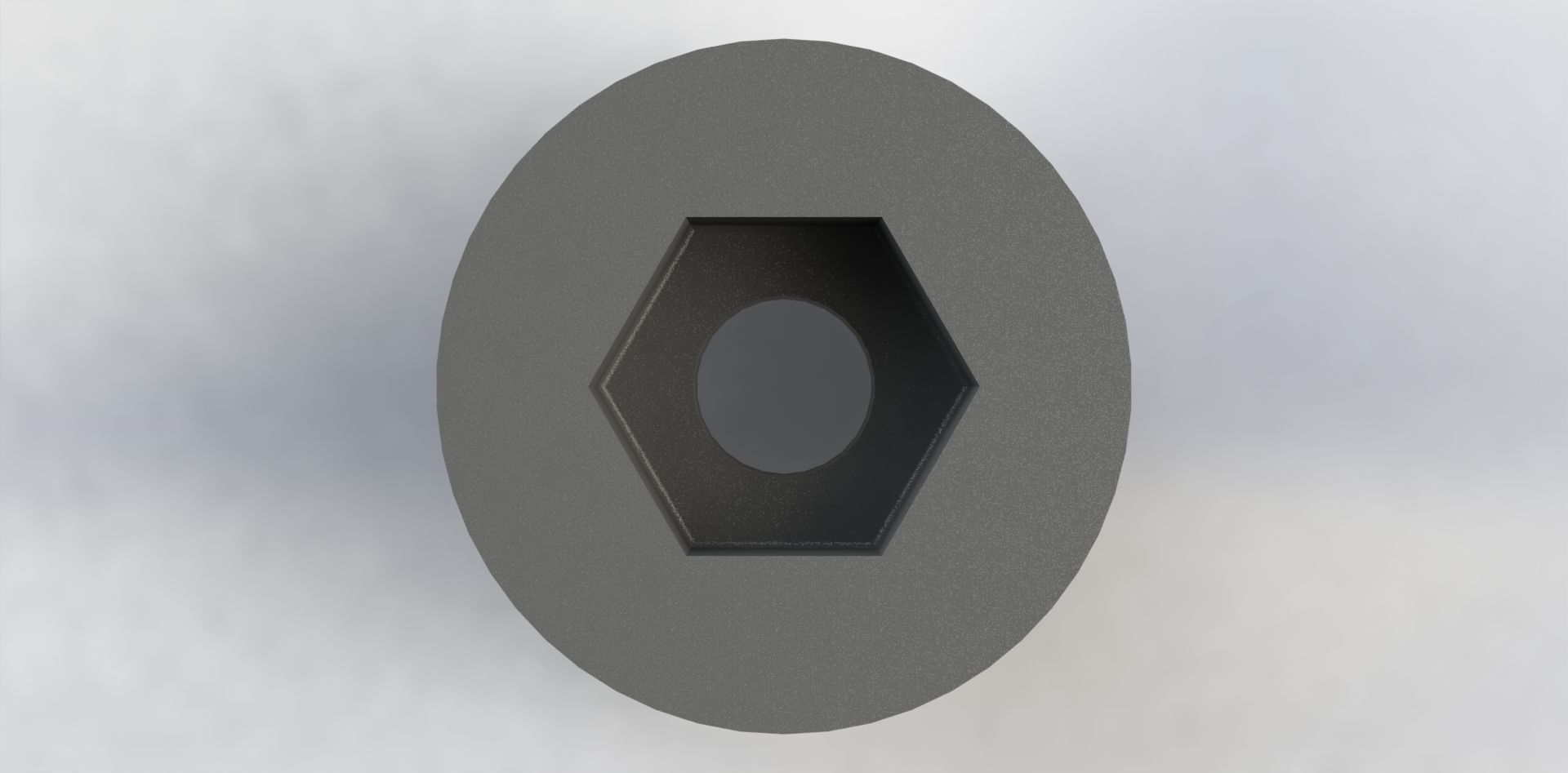 Soquete Grande 38mm x 1 pol Big Socket 3D model_4