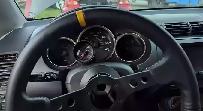 Honda Fit GD Steering Column Single Gauge Pod 2007-2008