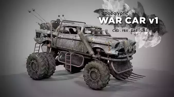 Apocalyptic War Cars v1