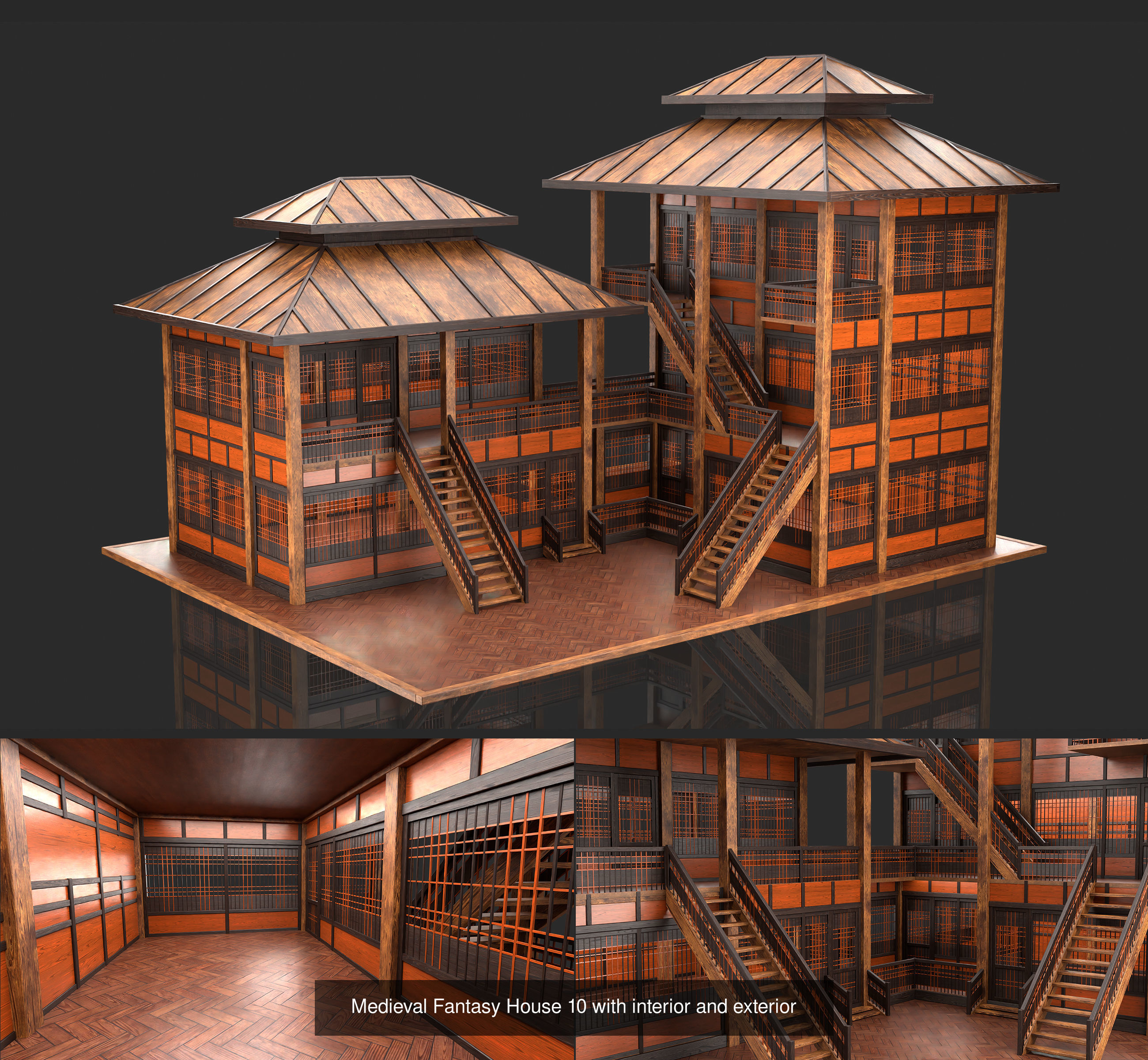 Medieval Fantasy Houses Collection 2 _4