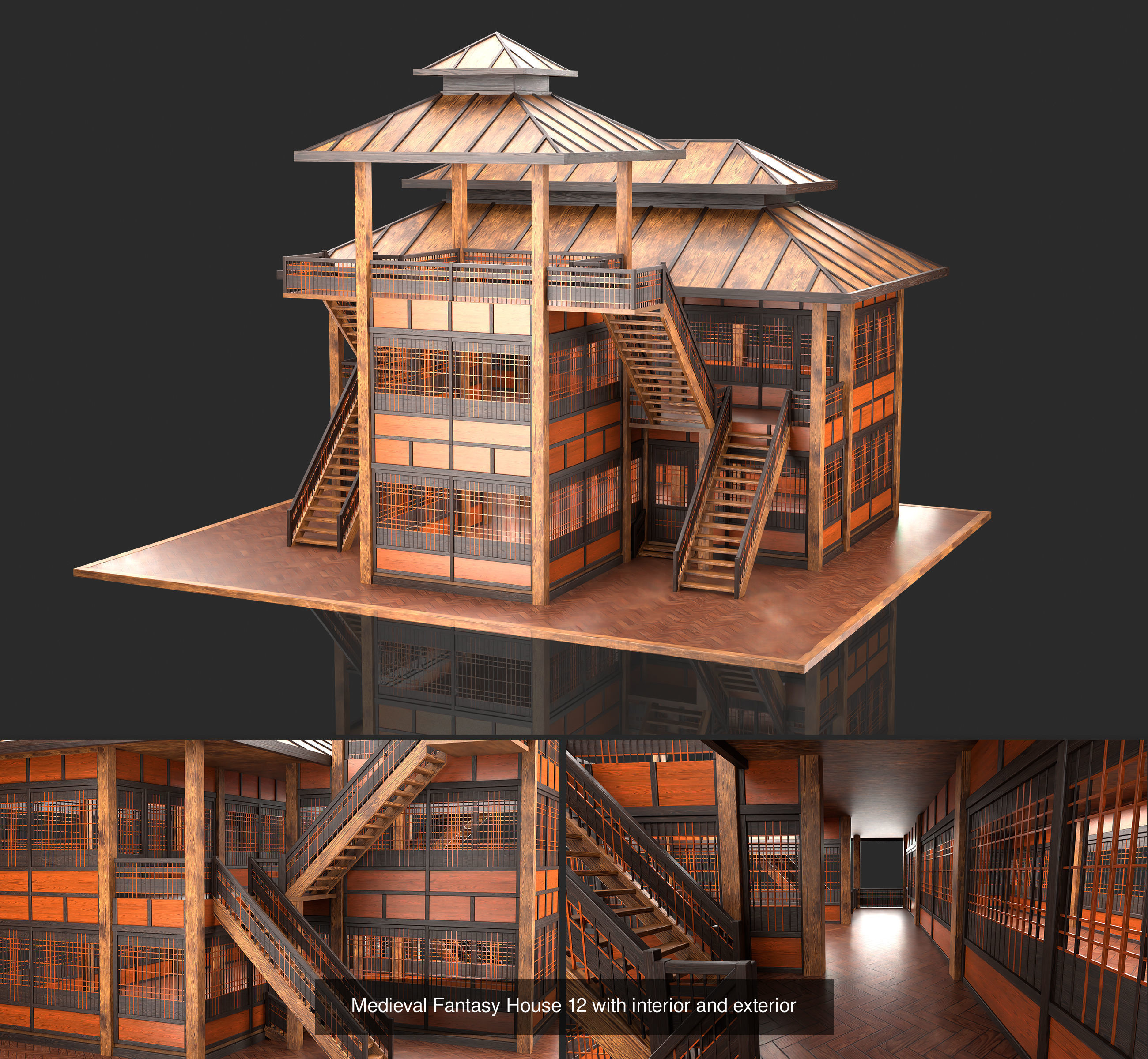 Medieval Fantasy Houses Collection 2 _6