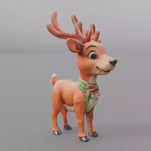 Santa reindeer