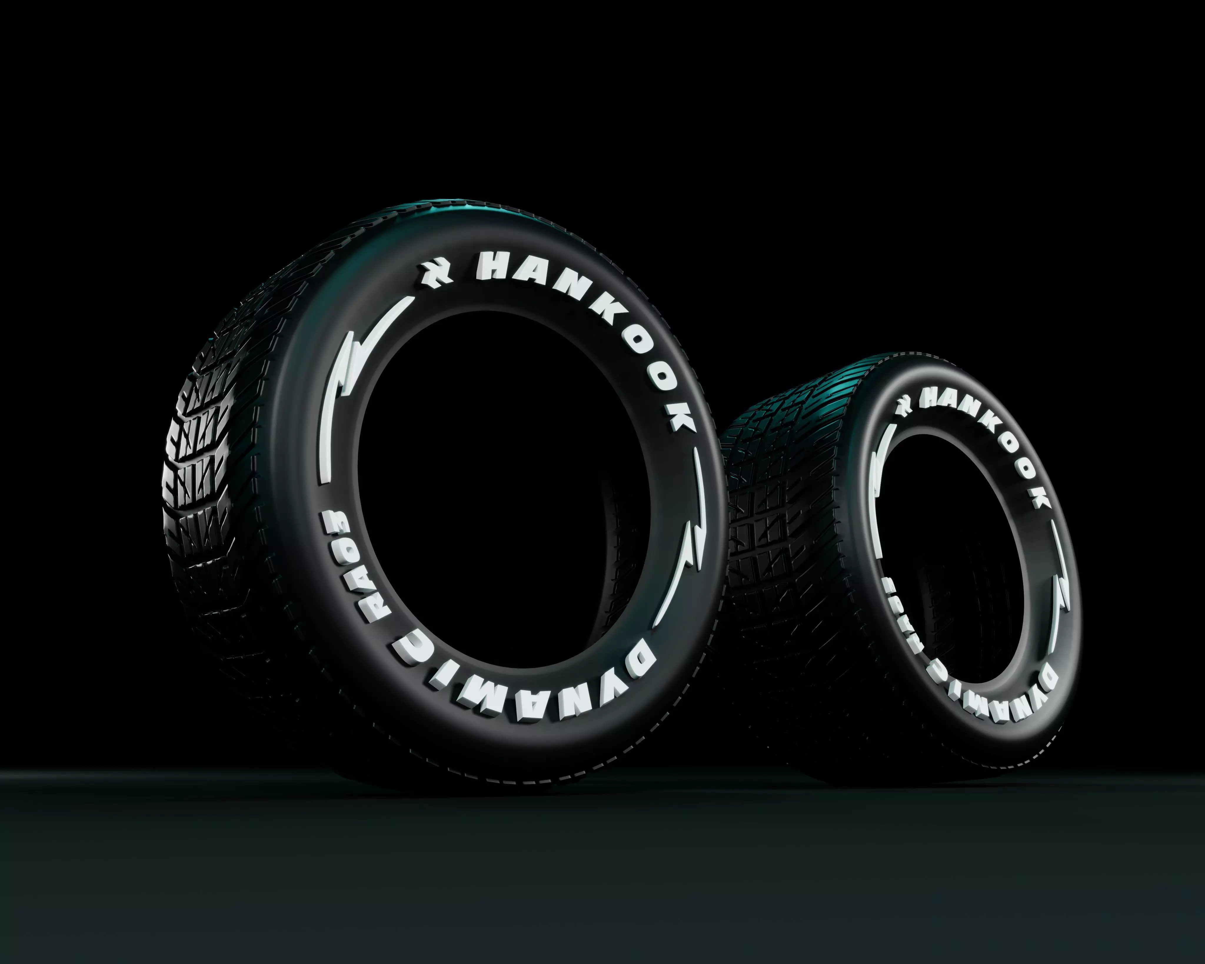 Hankook Tire 3D model_0