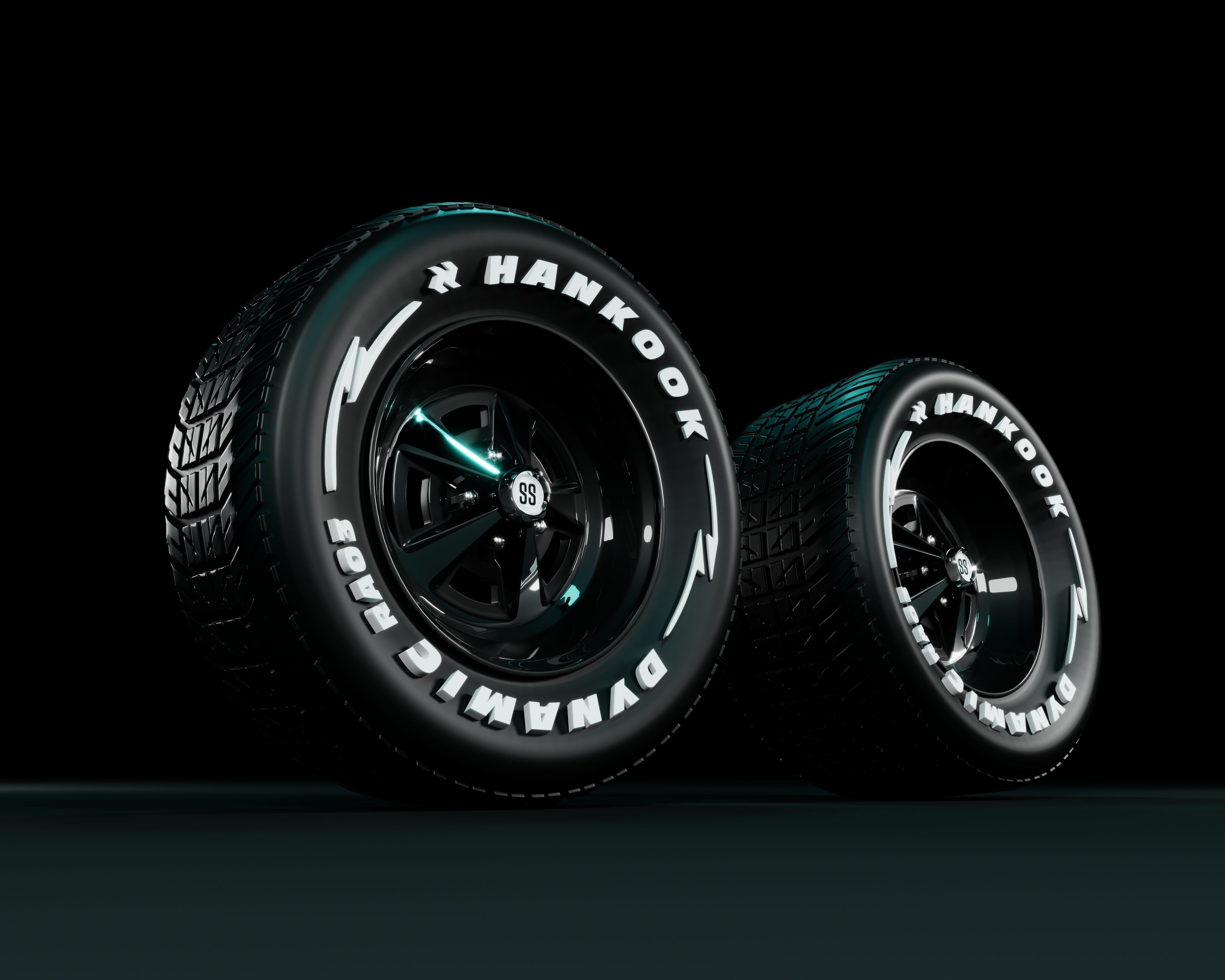 Hankook Tire 3D model_6