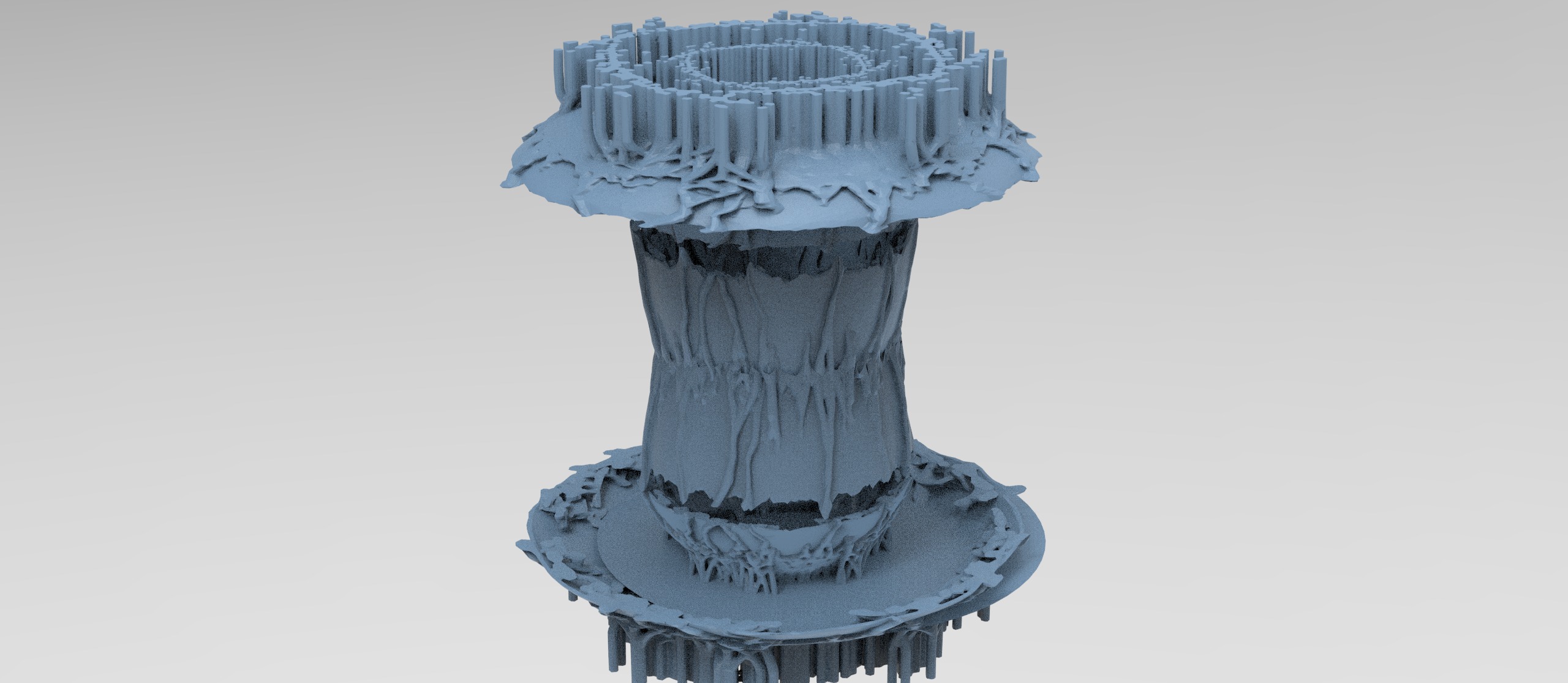 Alien root covenant 6 Low-poly 3D model_1