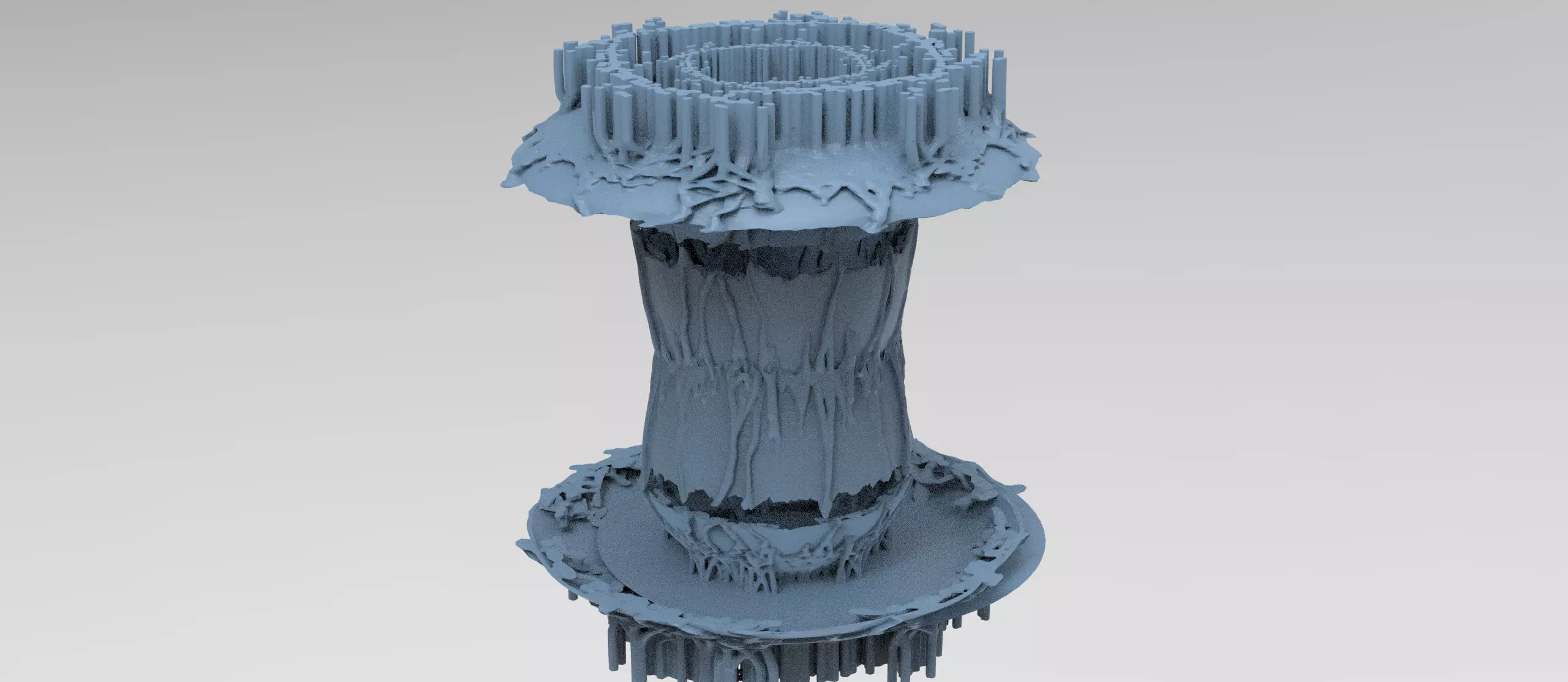 Alien root covenant 6 Low-poly 3D model_0