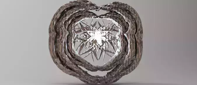 Mooncrystal ray christmas Wreath ring 1 