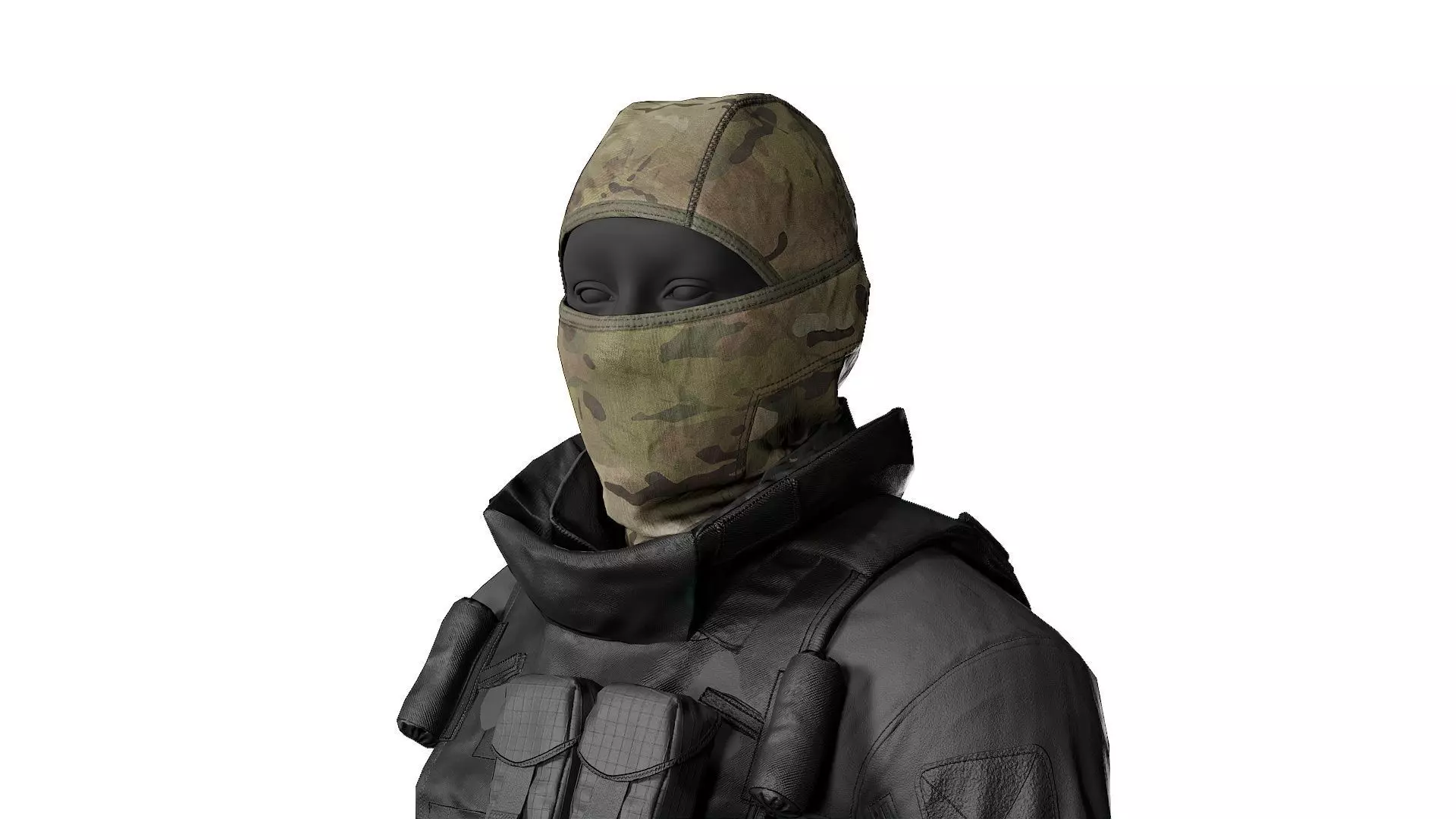Balaclava Low-poly 3D model