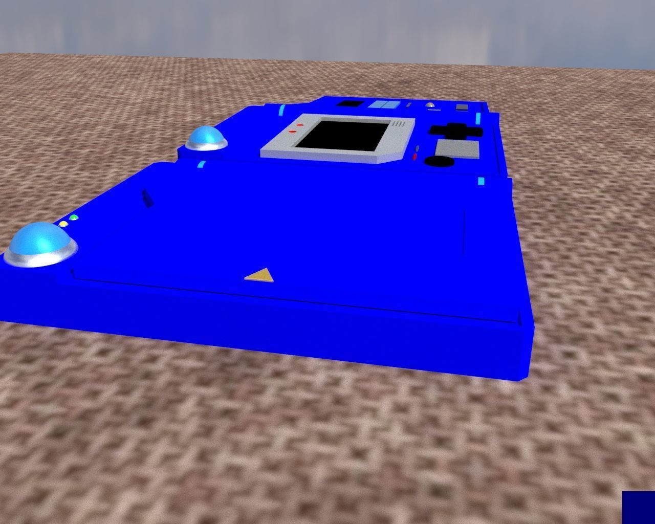 pokedex Low-poly 3D model_3