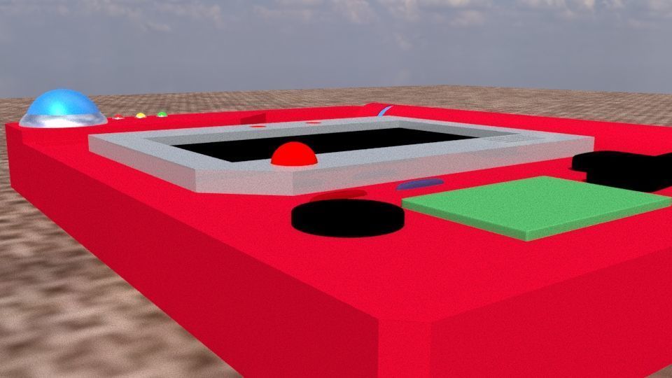 pokedex Low-poly 3D model_8