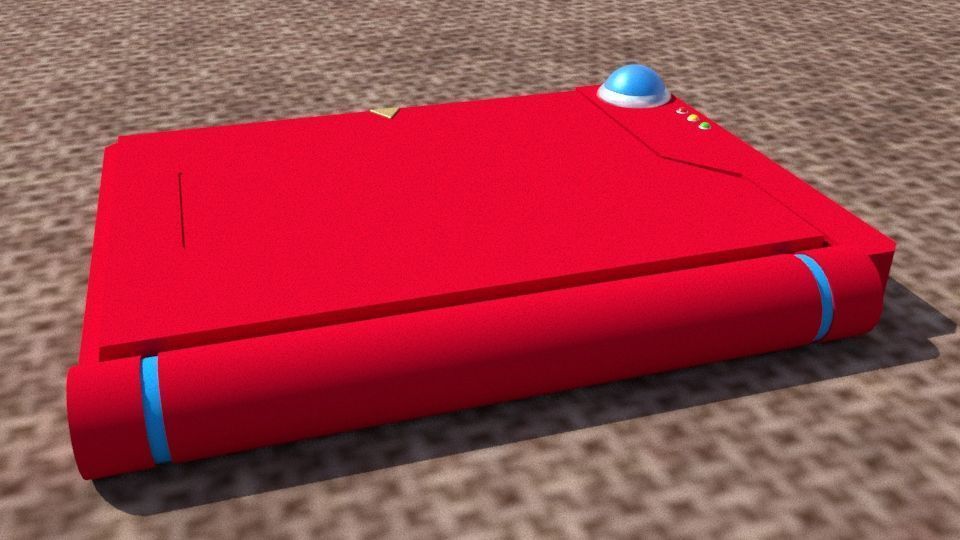pokedex Low-poly 3D model_11