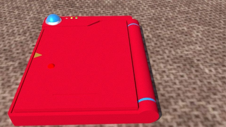 pokedex Low-poly 3D model_10