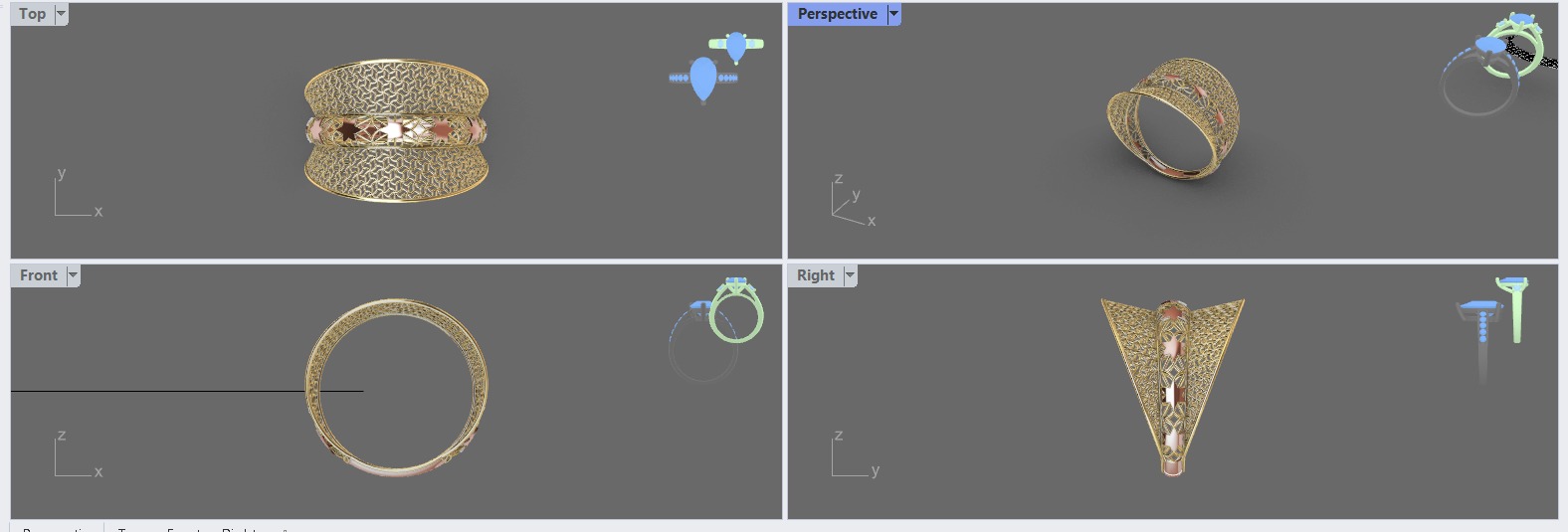 Fusion Ring  For Free Free 3D print model_1