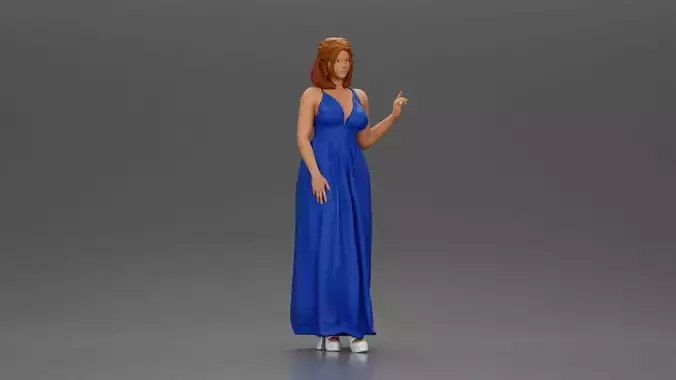 fashionable girl standing and posing in a robe and heels