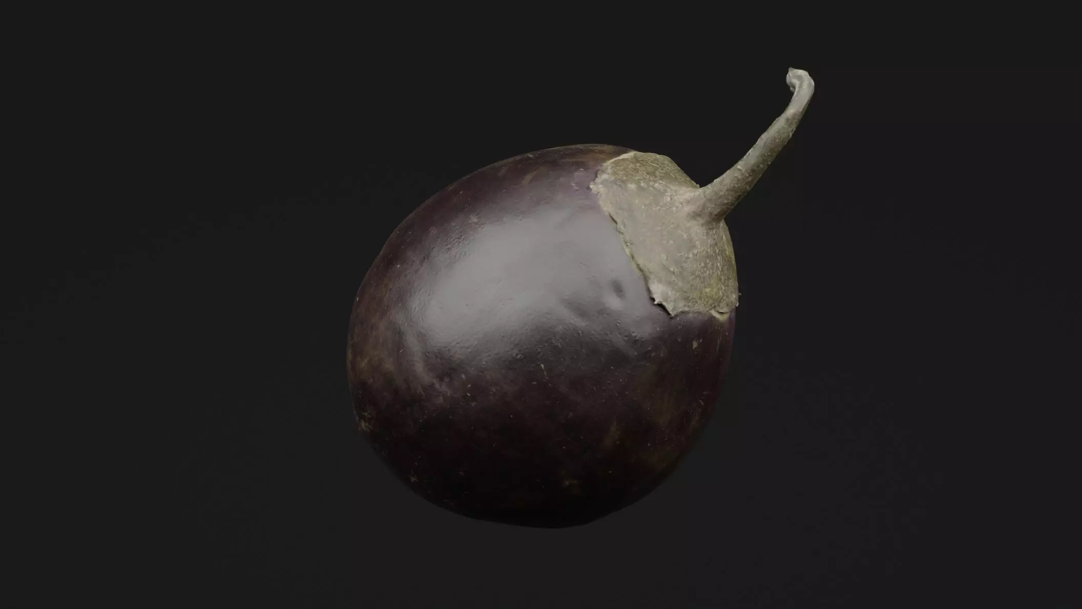 Eggplant 3D model_0