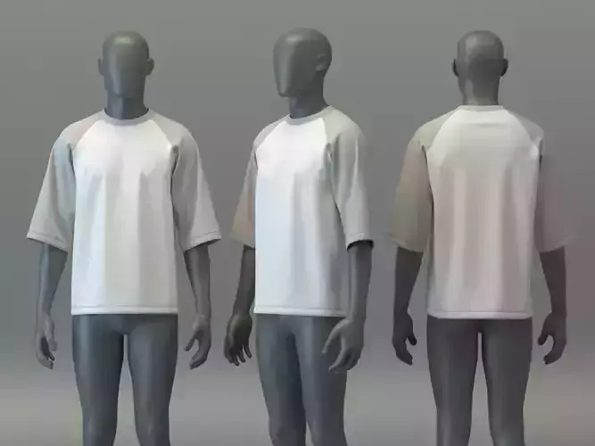 Contrast Raglan T-Shirt