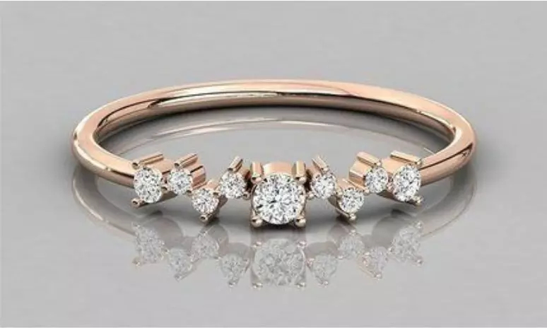 woman rings Free 3D print model