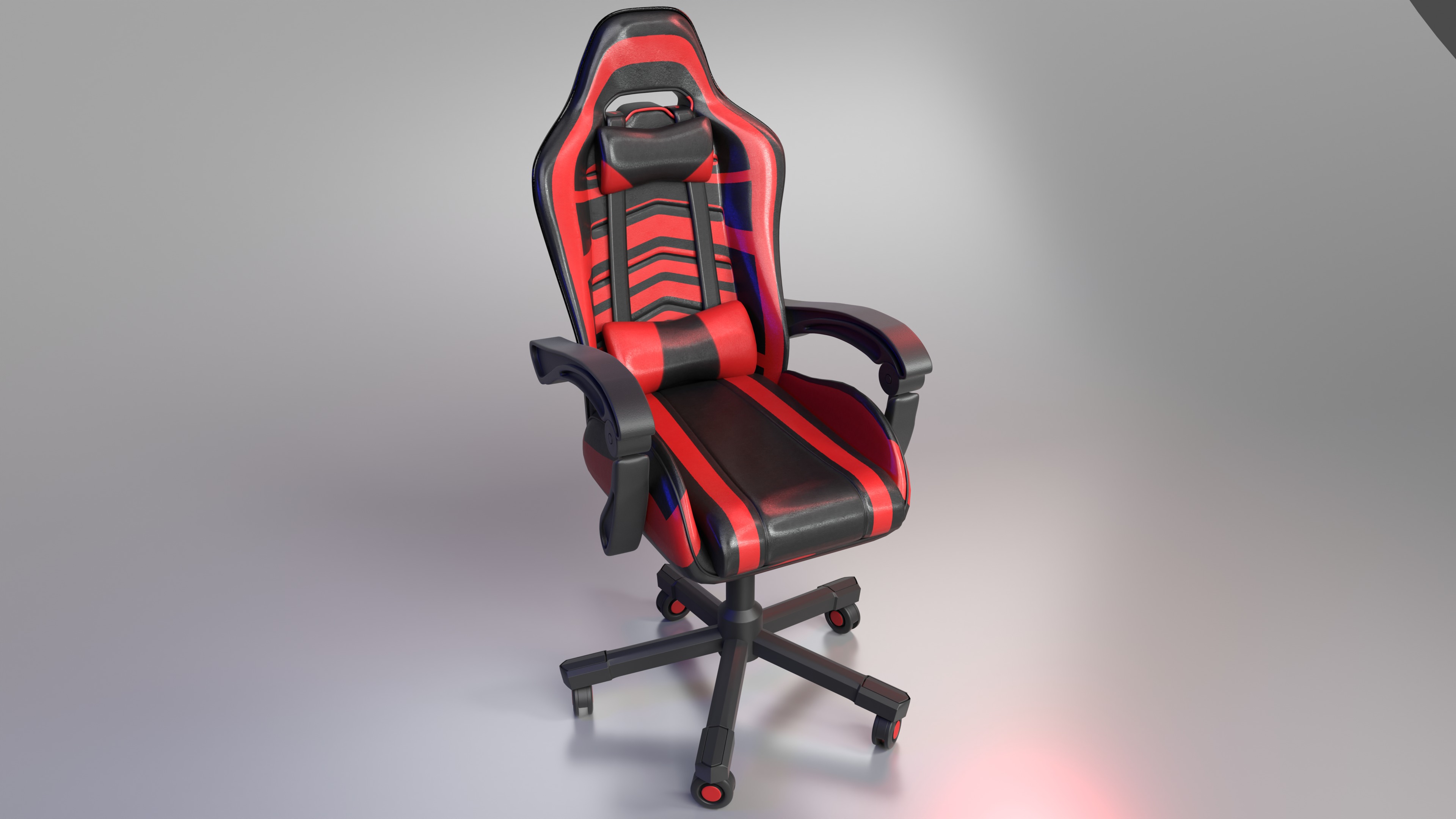 Ultimate 3D Realistic Gaming Chair Experience 3D model_12