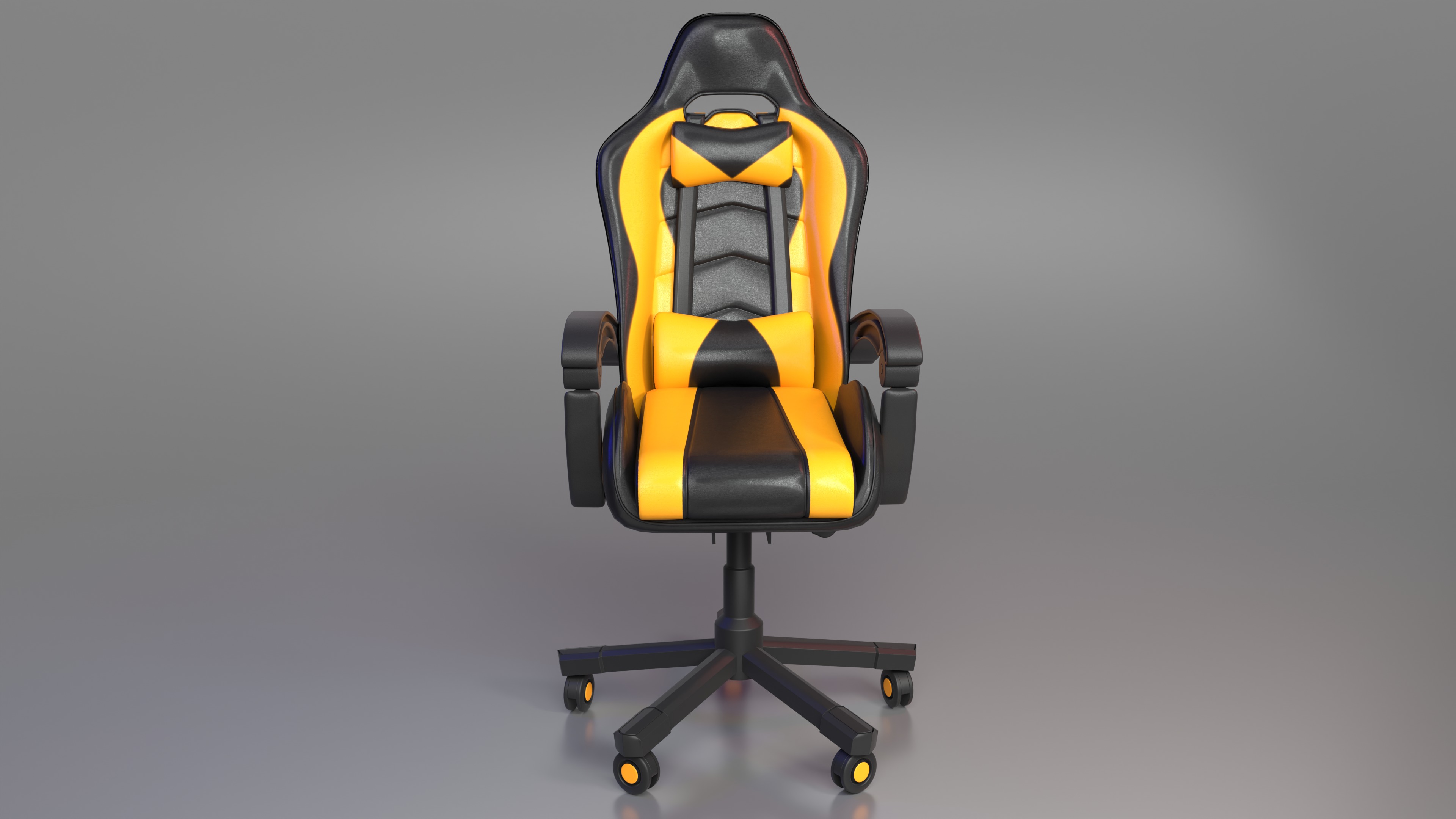 Ultimate 3D Realistic Gaming Chair Experience 3D model_8