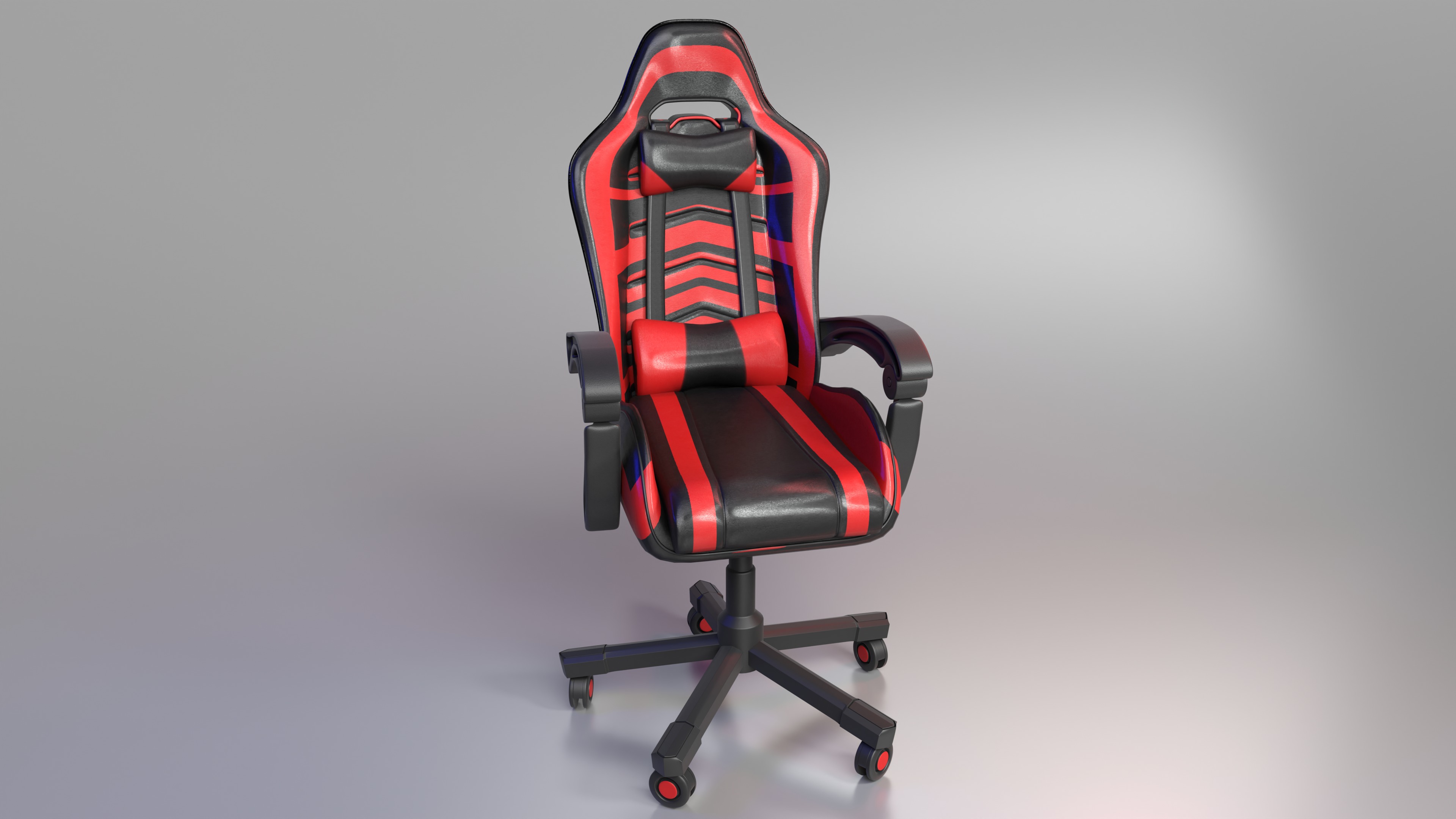 Ultimate 3D Realistic Gaming Chair Experience 3D model_3