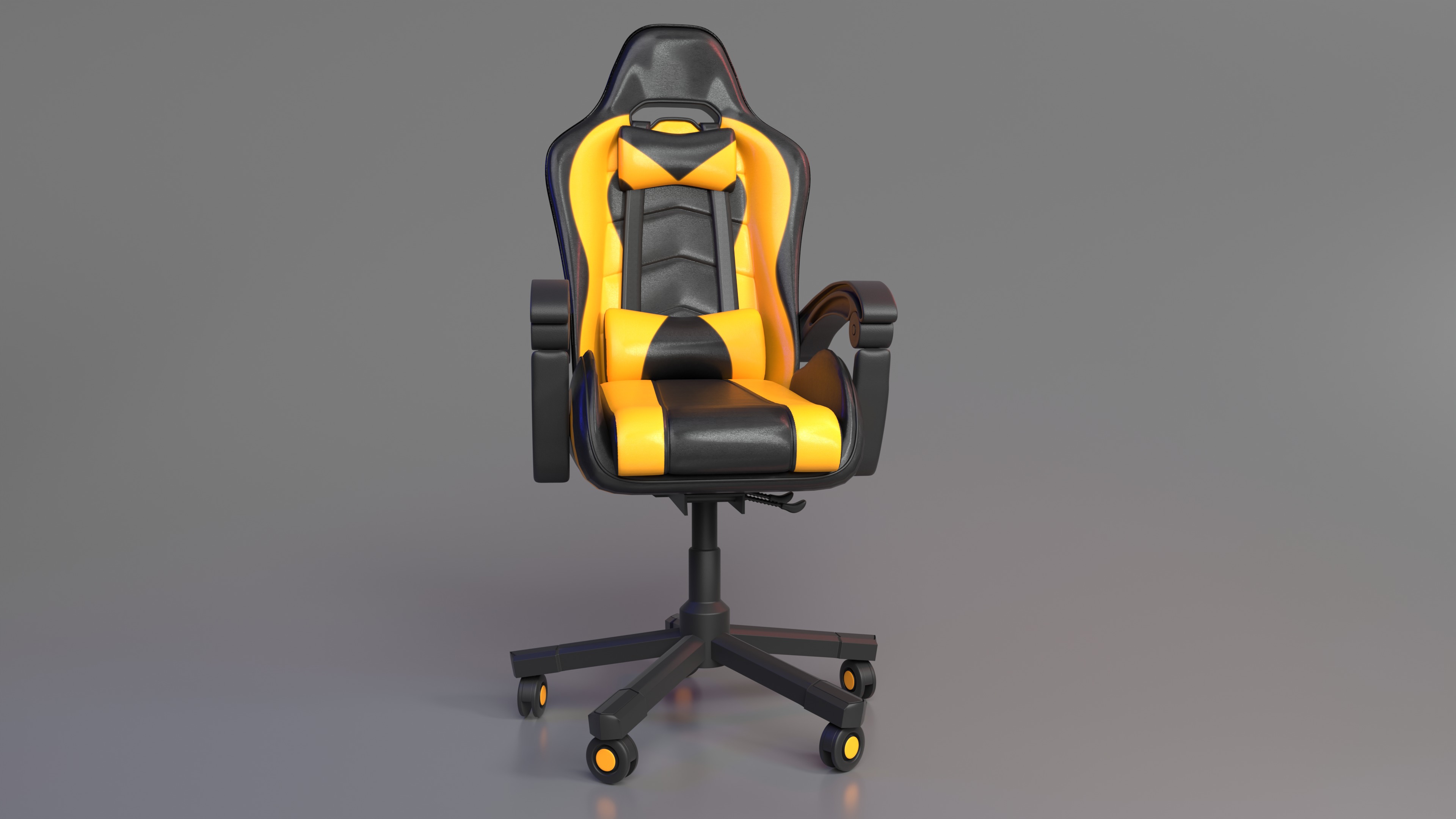 Ultimate 3D Realistic Gaming Chair Experience 3D model_17