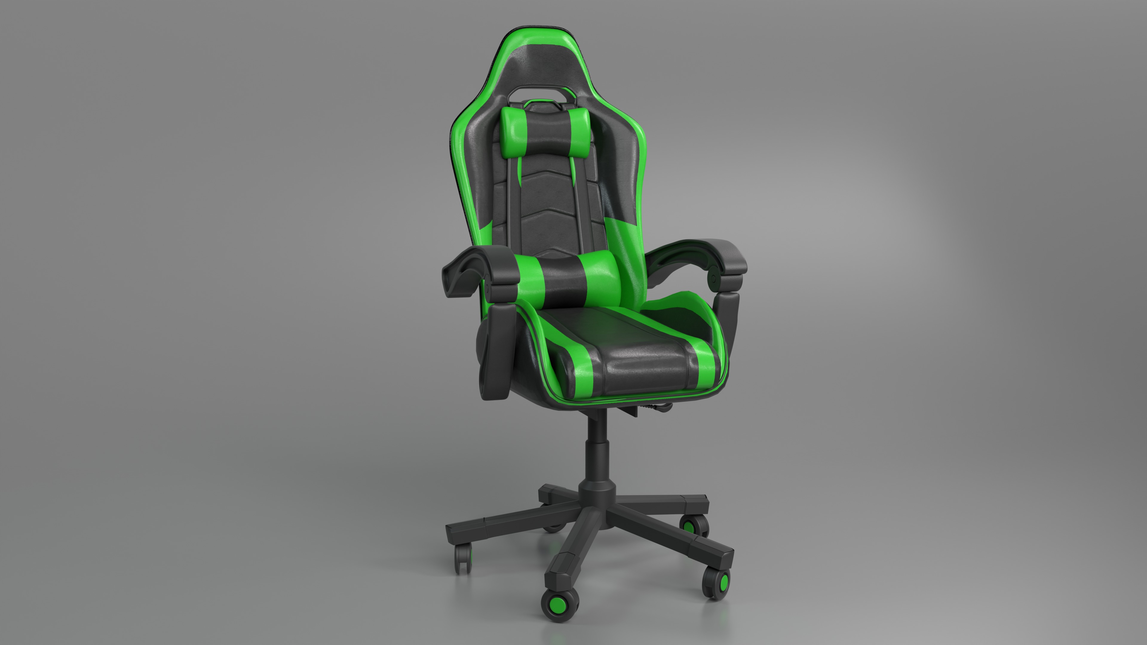 Ultimate 3D Realistic Gaming Chair Experience 3D model_15