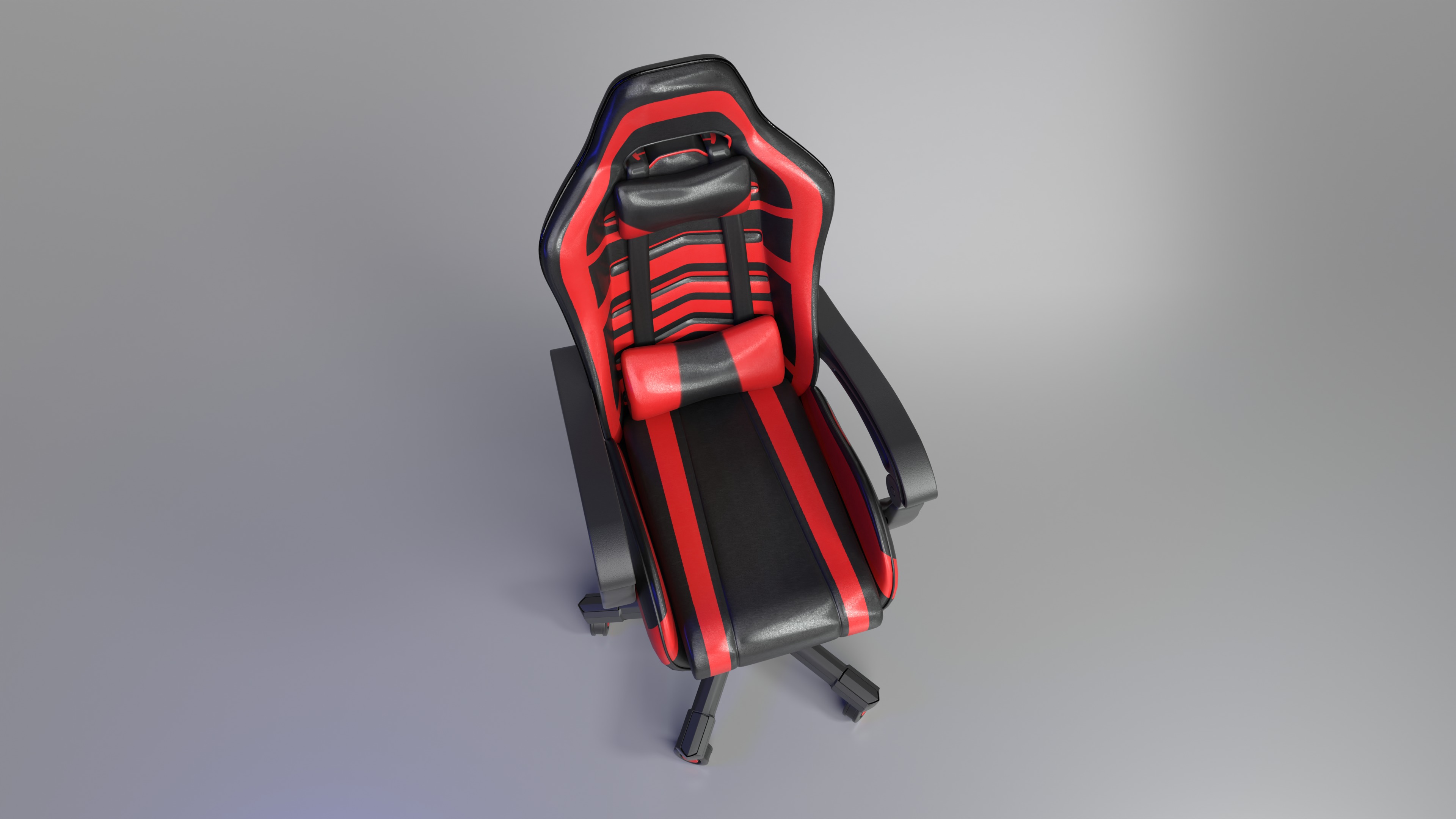 Ultimate 3D Realistic Gaming Chair Experience 3D model_13