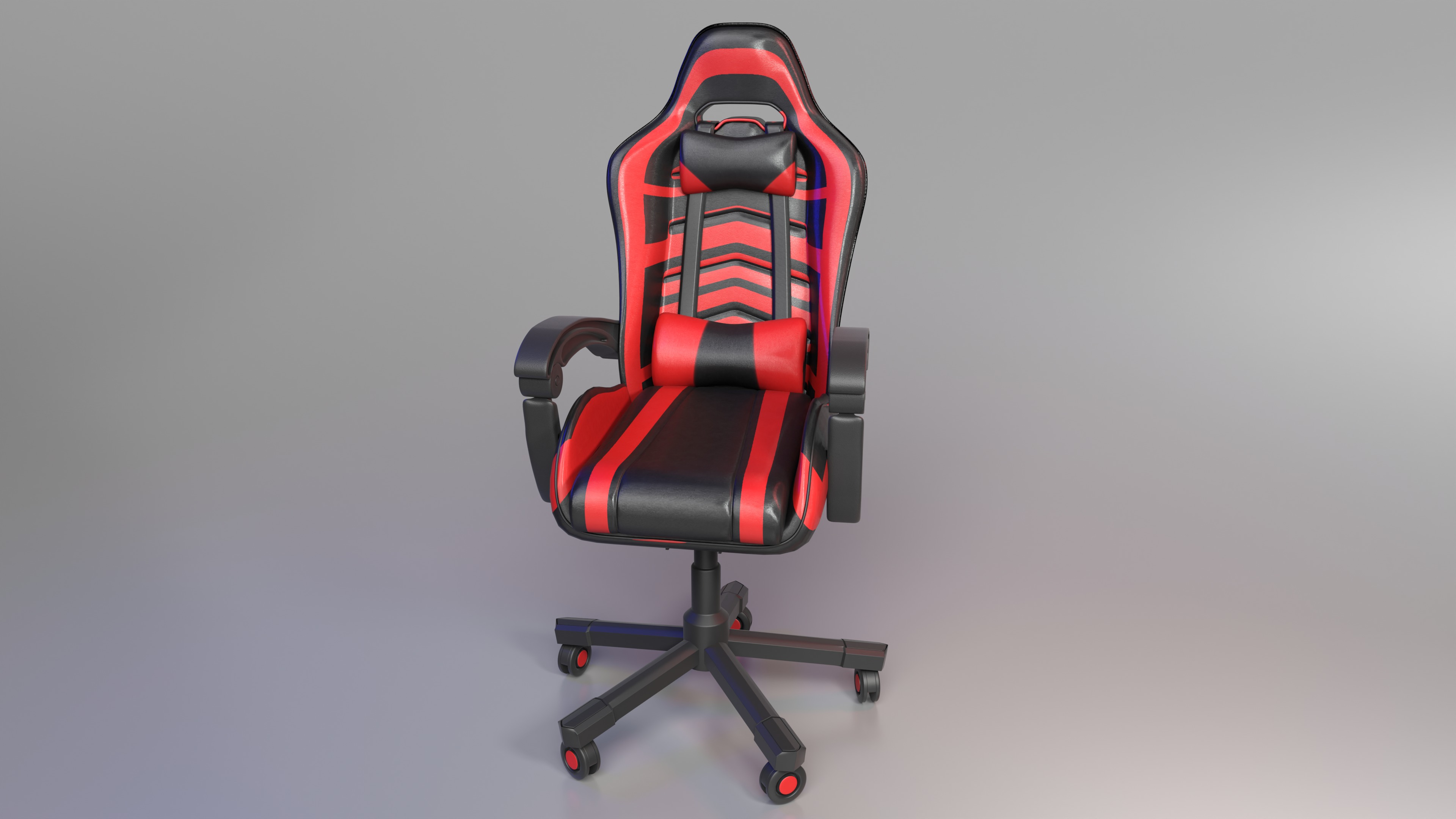 Ultimate 3D Realistic Gaming Chair Experience 3D model_9