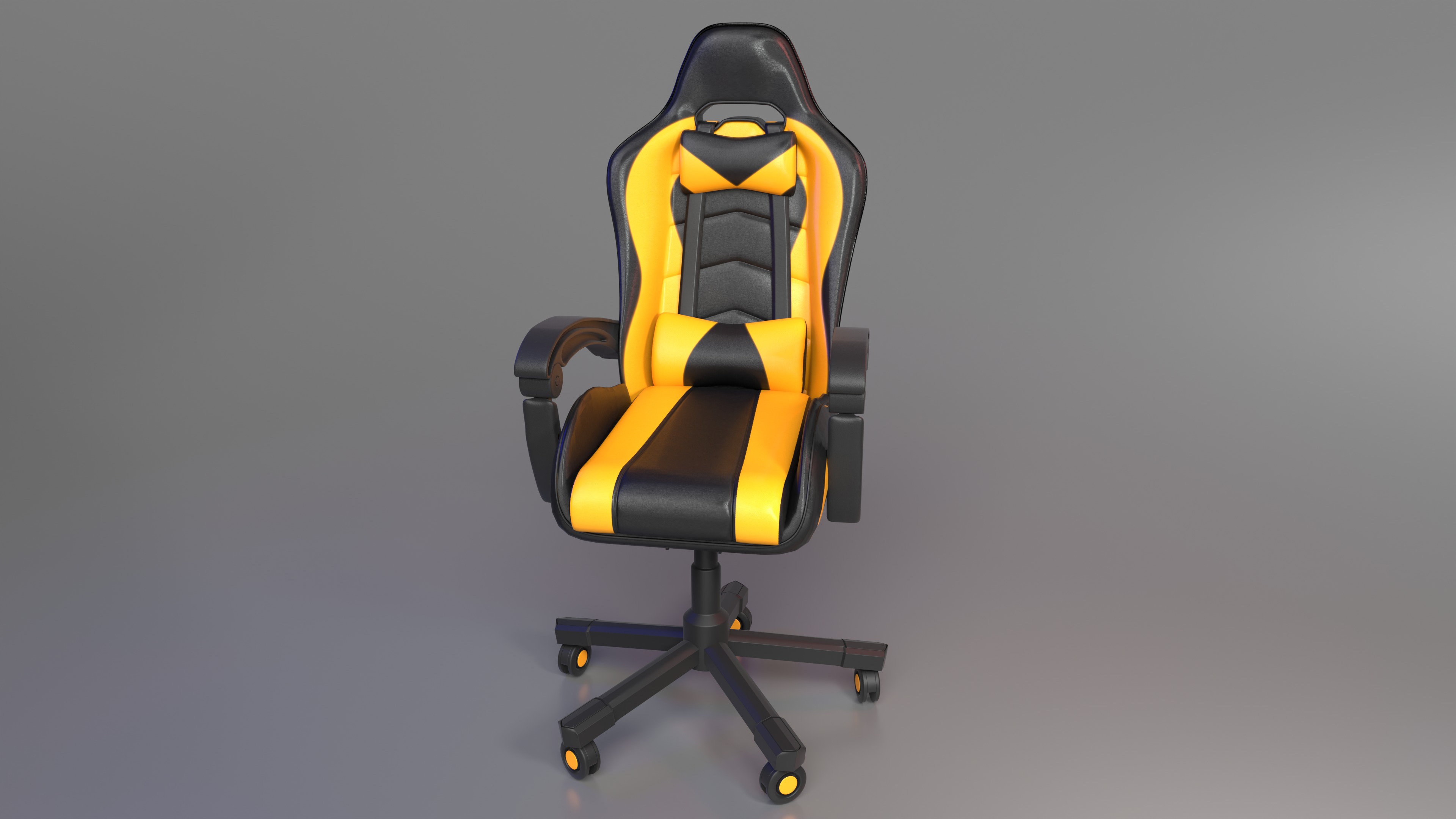 Ultimate 3D Realistic Gaming Chair Experience 3D model_16